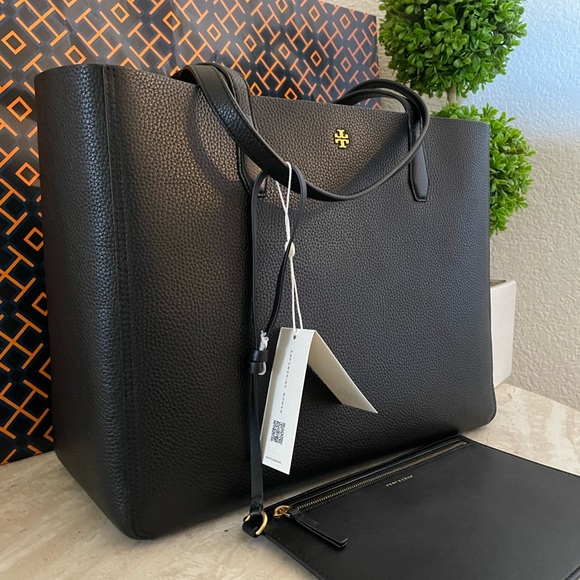 New , tory burch large blake tote & clutch - Picture 2 of 14